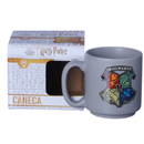 Mini Xícara Caneca Harry Potter com Brasão de Hogwarts – Cerâmica 100ml
