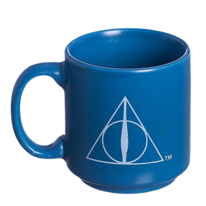 Mini Xícara Relíquias da Morte Harry Potter Cerâmica 100ml