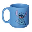 Mini Xícara Stitch Feliz Cerâmica 100ml Design Divertido Experimento 626