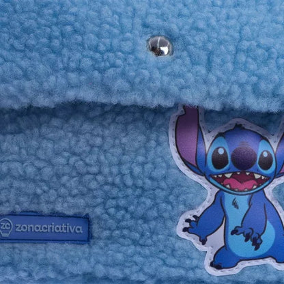 Mini Mochila Infantil Stitch Pelúcia