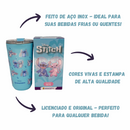 Copo Térmico Stitch e Angel Namorados Sky 500ml