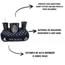 Kit Almofada Porta Pipoca Balde e Copos Hogwarts Harry Potter HP