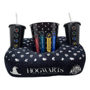 Kit Almofada Porta Pipoca Balde e Copos Hogwarts Harry Potter HP