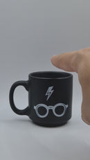 Kit 5 Mini Xícaras Canecas Harry Potter em Cerâmica – Edição Colecionável