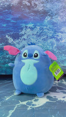 Almofada Stitch Puffy Macia Formato Divertido Veludo Licenciada